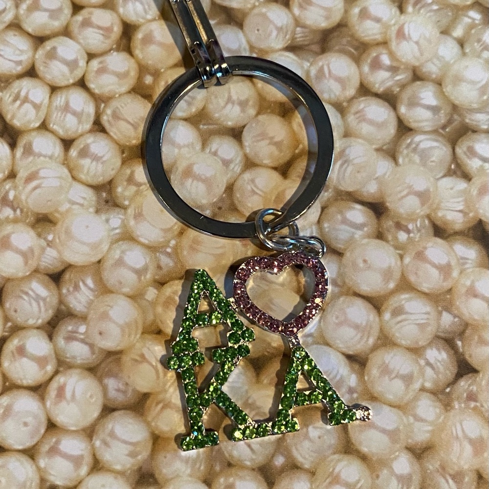 AKA Heart Key Chain